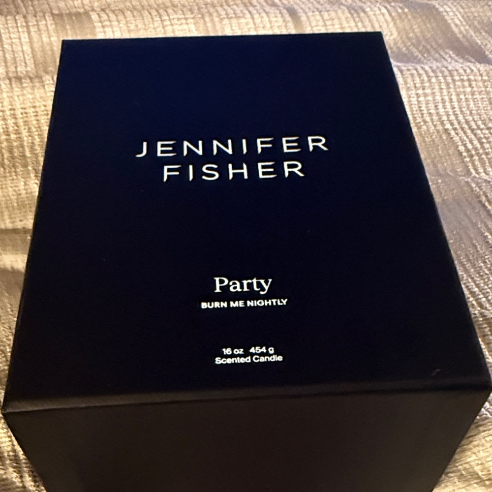 Jennifer Fisher Party Candle in Black